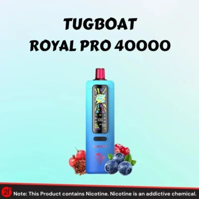 Tugboat-Royal-Pro-DTL-40000-Puffs-Blue-Mist