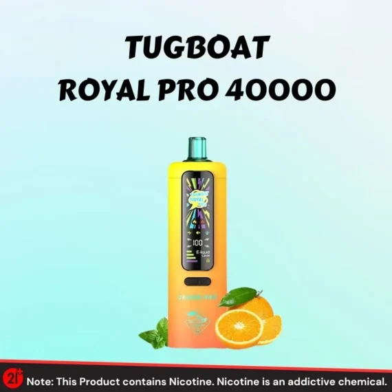 Tugboat-Royal-Pro-DTL-40000-Puffs-Orange-Mint